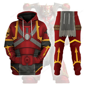 Warhammer Crimson Slaughter Warband Colour Scheme - Fandom Hoodie Sweatshirt Sweatpants