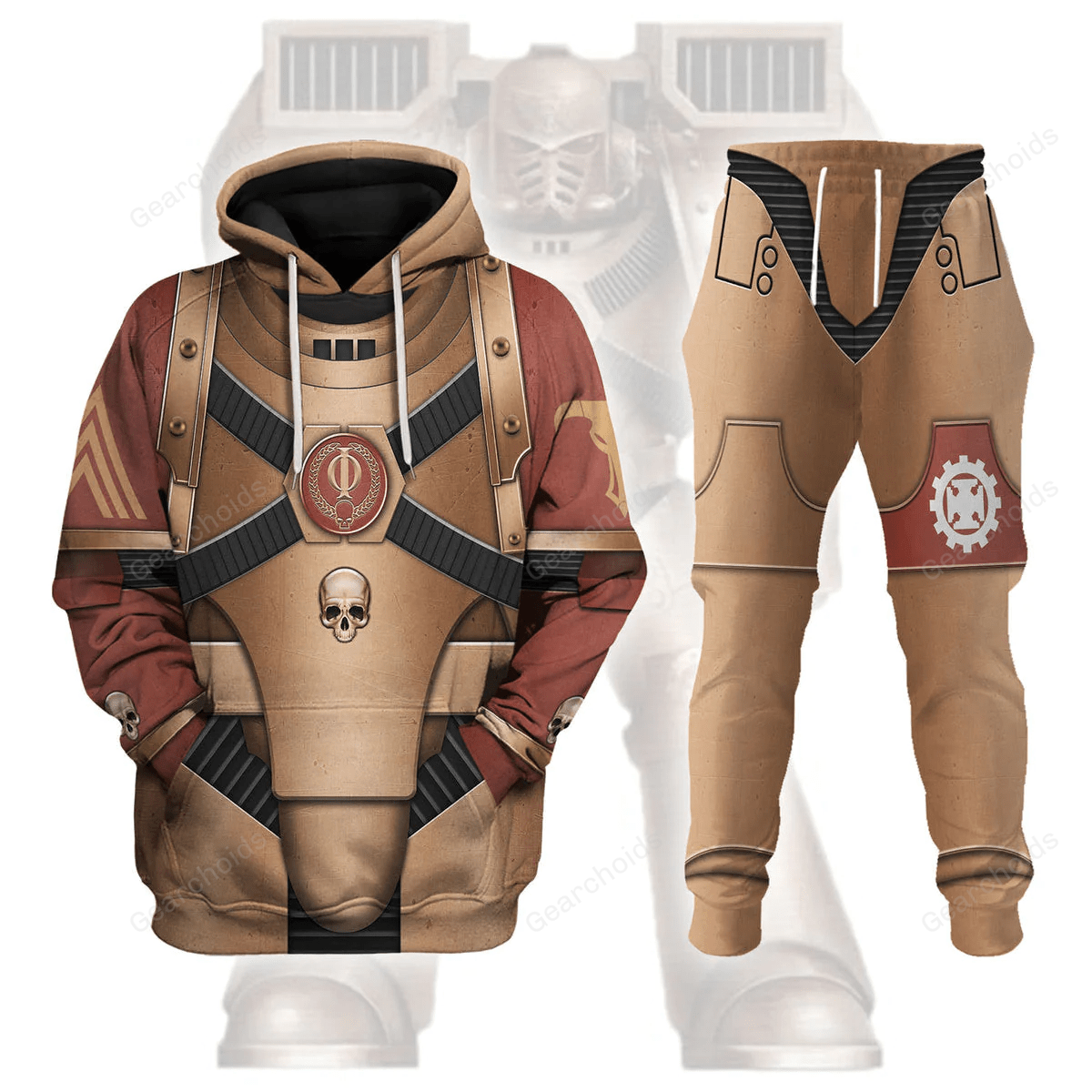 Warhammer Pre-Heresy Minotaurs Marine Mark IV Armor - Fandom Hoodie Sweatshirt Sweatpants WHHS185