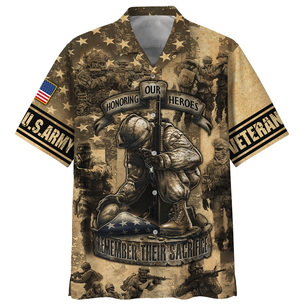 Army Eagle All Gave Some Some Gave - Hawaiian Shirt