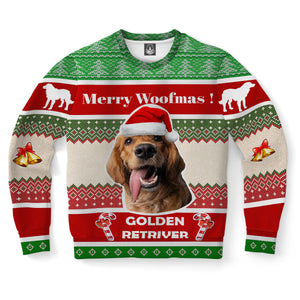 Golden Retriever Dog Ugly Christmas Sweater