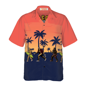 Bigfoot Needs A Vacation Bigfoot - Gift For Men And Women - Hawaiian Shirt