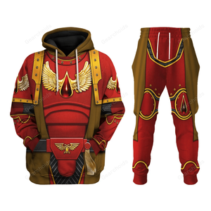 Warhammer Blood Angels Brown Robe - Fandom Hoodie Sweatshirt Sweatpants