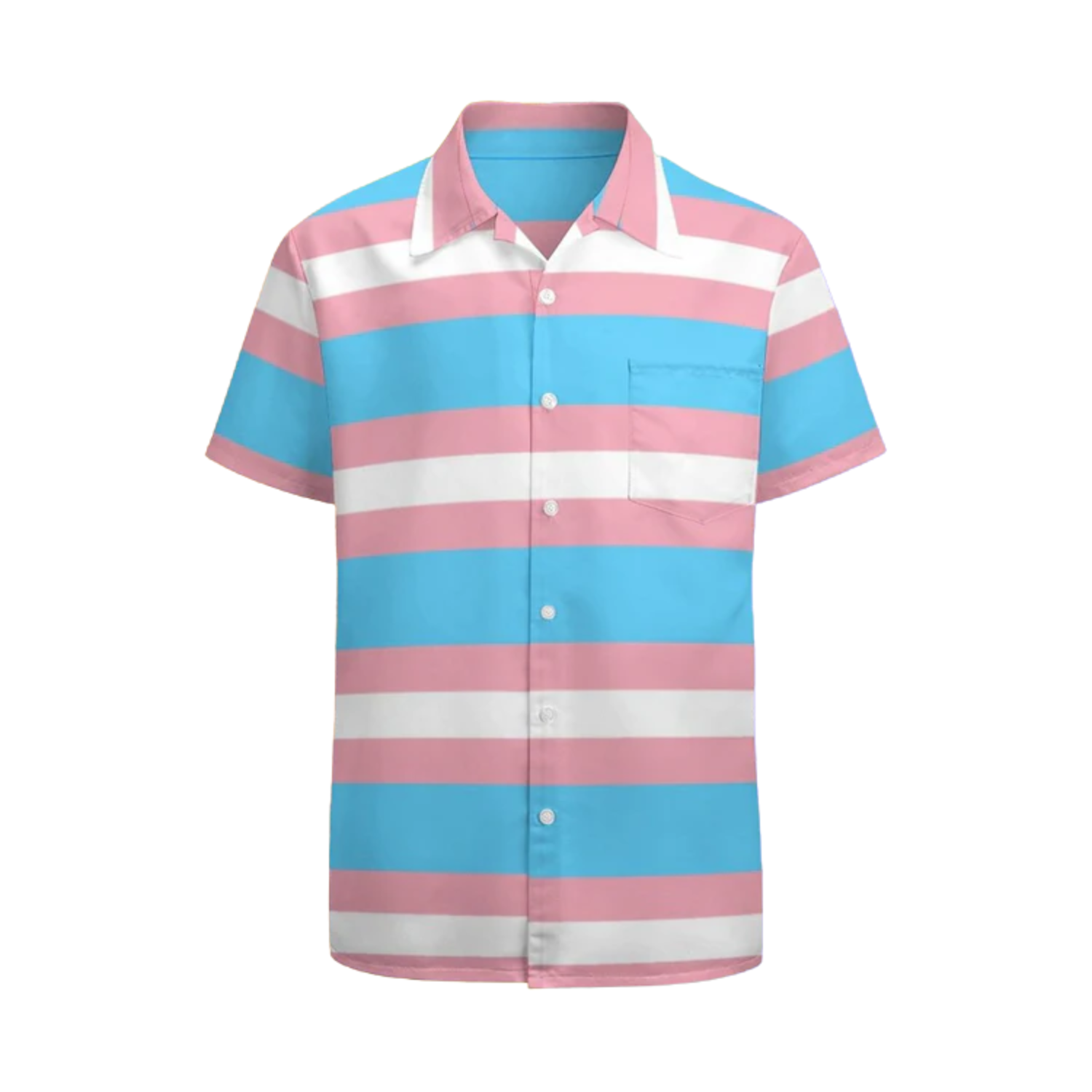 Transgender Pride Flag LGBT Rainbow - Hawaiian Shirt