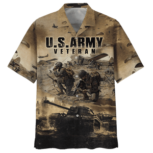 US Army Veteran - Hawaiian Shirt