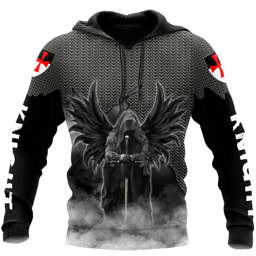 Knight And Wings From The Hell - Hoodie