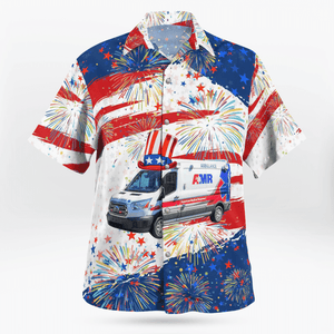 Waterbury, Connecticut, Amr Waterbury Ambulance - Hawaiian Shirt