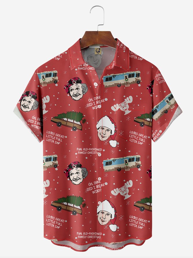 Christmas Looks Great Little Full Lotta Sap - Hawaiian Shirt