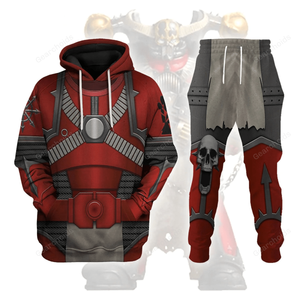 Warhammer Red Corsairs Warband Colour Scheme - Fandom Hoodie Sweatshirt Sweatpants WHHS86 HSQT4086