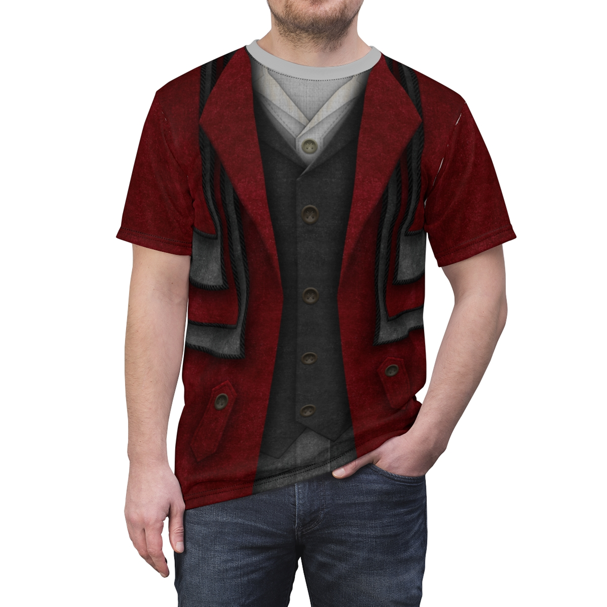 The Coachman Pinocchio 2023 Movie Costume  Cosplay T-Shirt