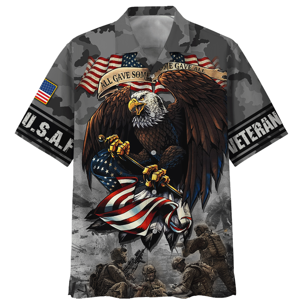 Air Force Eagle All Gave Some Gray - Hawaiian Shirt