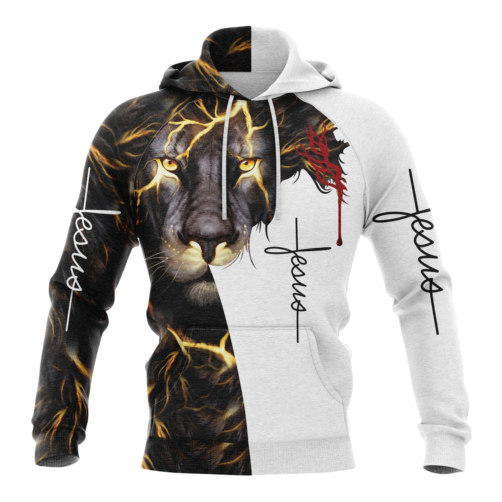 Jesus Way Maker Lion - Hoodie