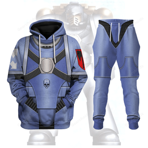 Warhammer Pre-Heresy Space Wolves In Mark IV Maximus Power Armor - Fandom Hoodie Sweatshirt Sweatpants WHHS187 HSQT4173