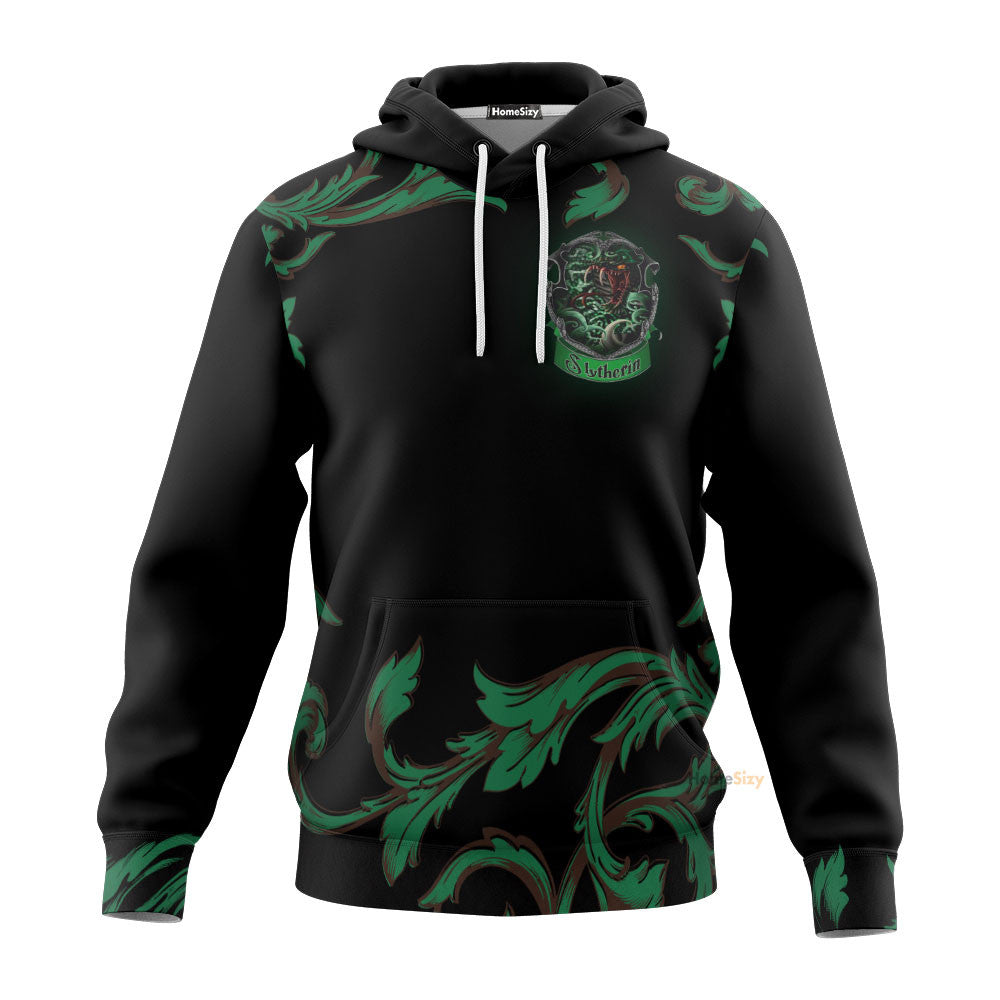 H.P Brave Like A Slytherin Cosplay Costume - Hoodie