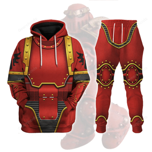 Warhammer Blood Angels In Mark III Power Armor - Fandom Hoodie Sweatshirt Sweatpants