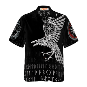 Norse Mythology The Raven Of Odin - Hawaiian Shirt