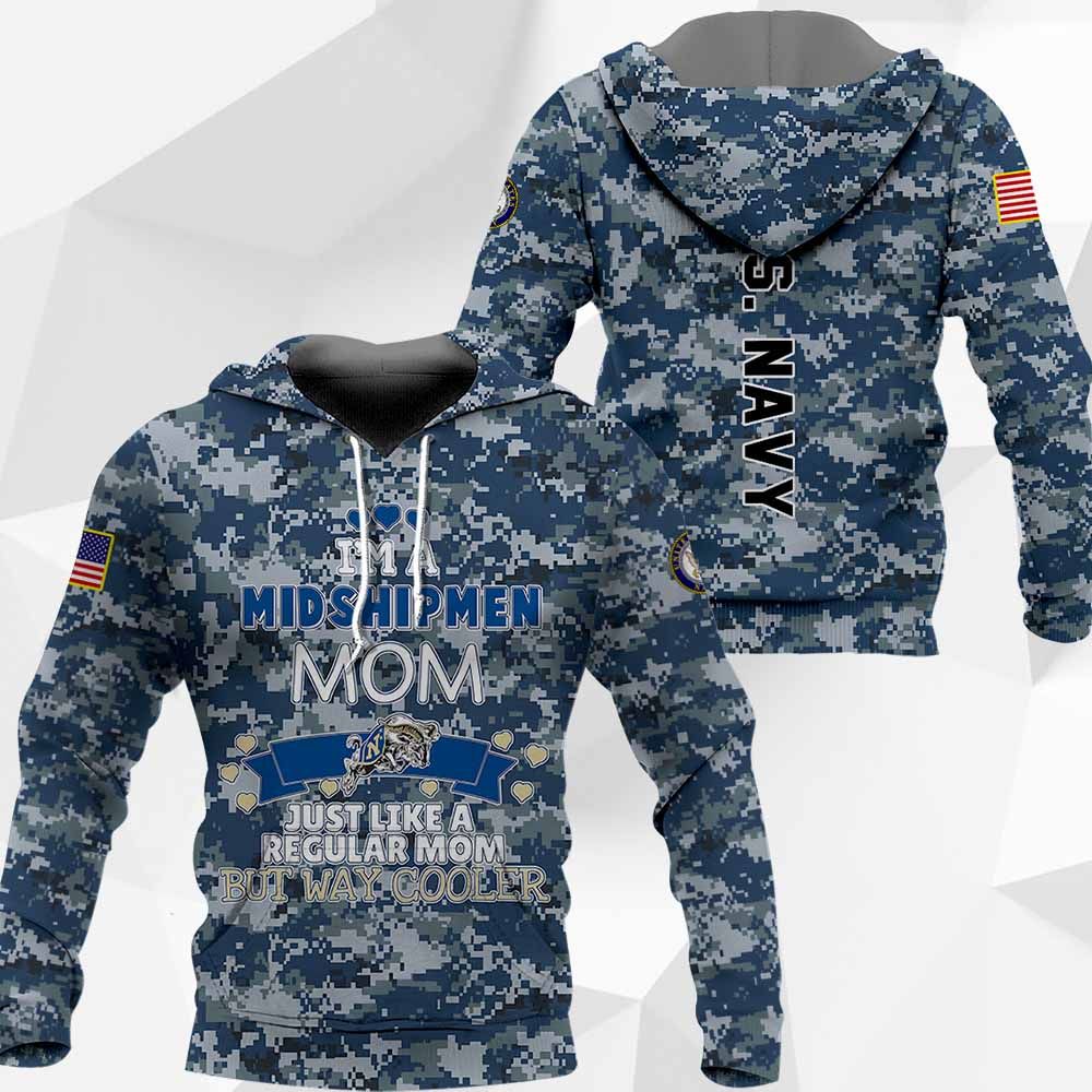 Mothers Day Army Mom I’m A Midshipmen Mom - Hoodie