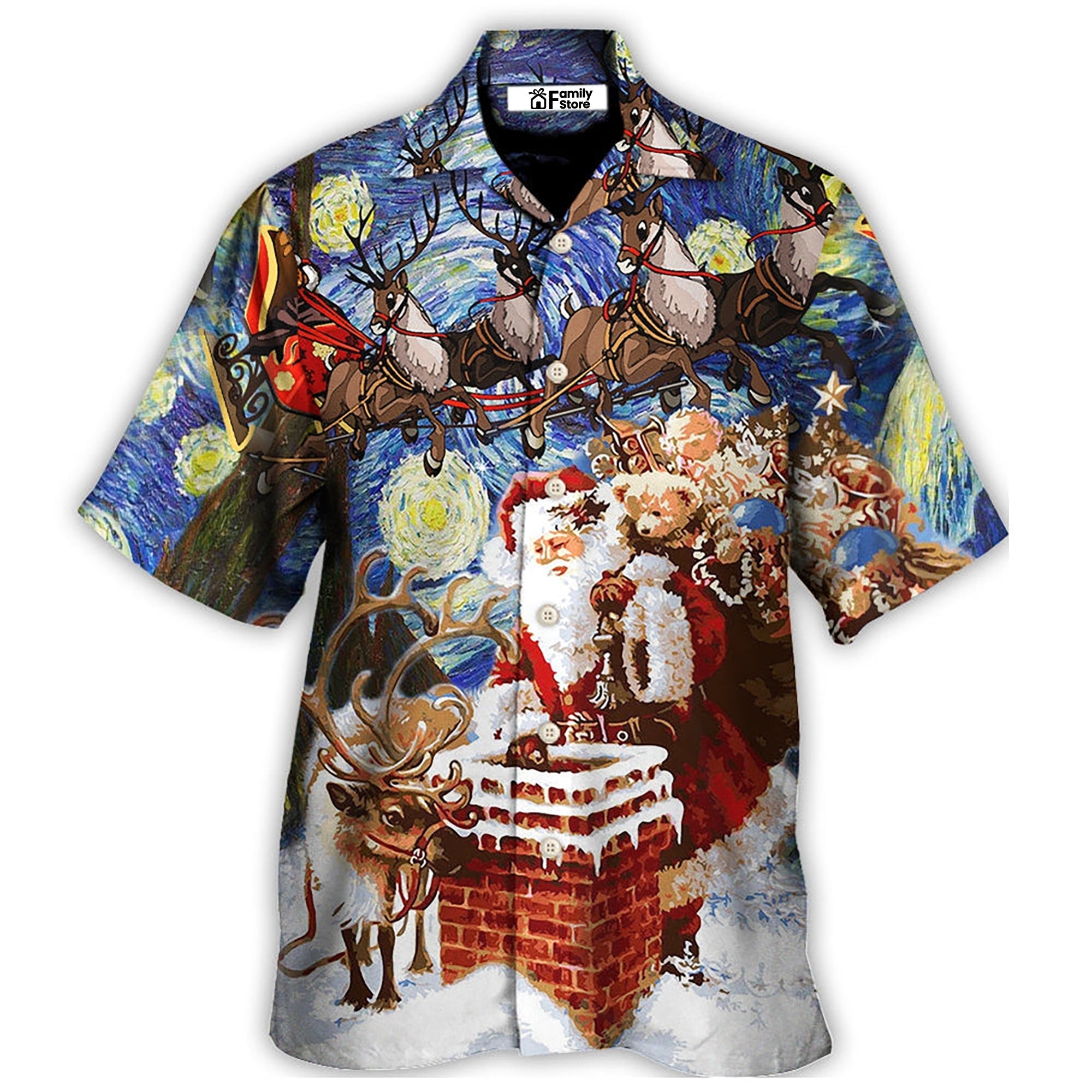 Christmas Santa Coming For You - Hawaiian Shirt