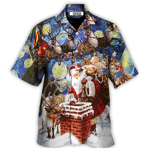 Christmas Santa Coming For You - Hawaiian Shirt