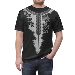 King T'Challa Black Panther Costume Cosplay T-shirt For Men