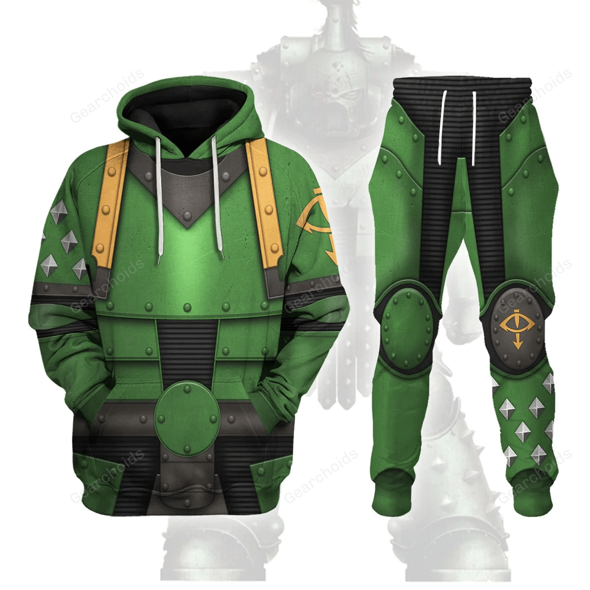 Warhammer Pre-Heresy Sons Of Horus Legion Colour Scheme - Fandom Hoodie Sweatshirt Sweatpants WHHS104 HSQT4102