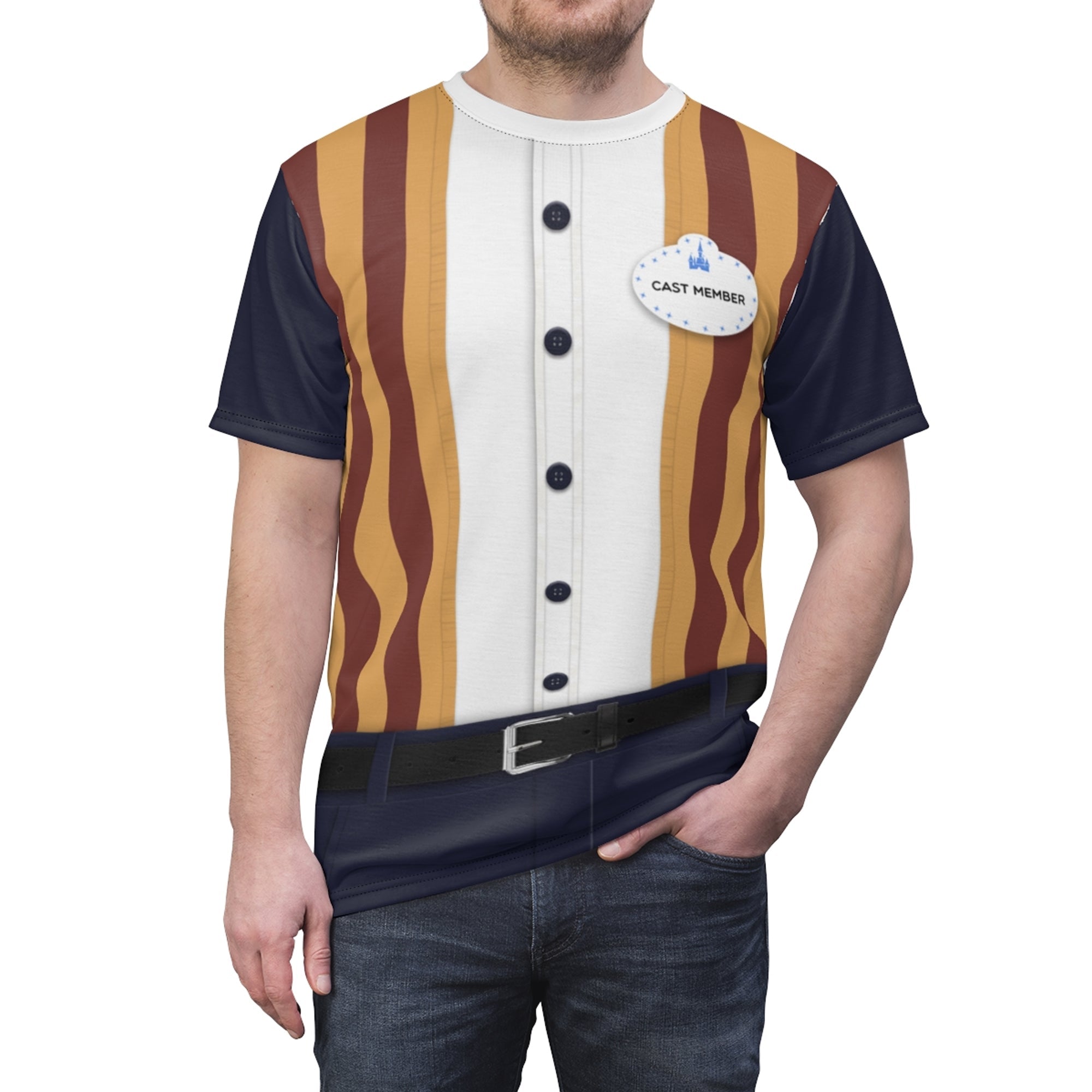 Toy Story Midway Mania Cast Member Cosplay Costume - 3D Tshirt