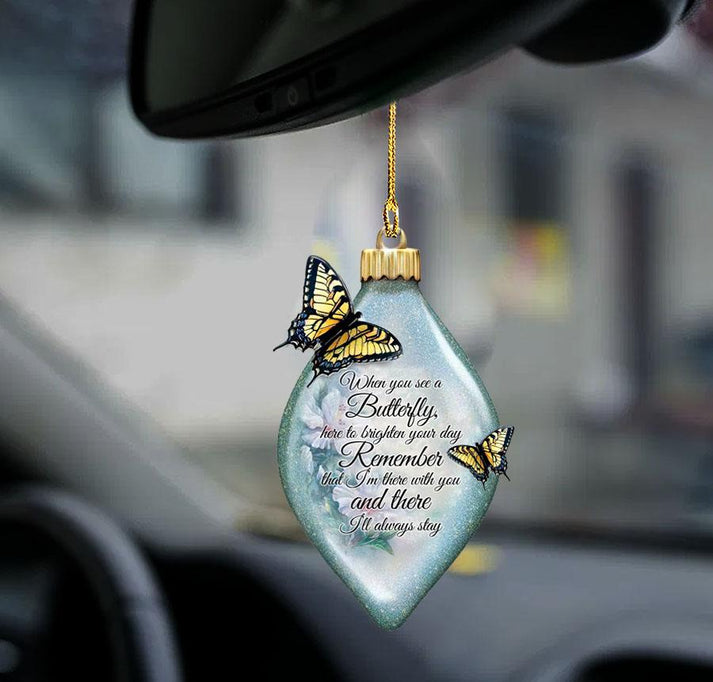 Butterfly Always Stay Two Sided Ornament - Gift For Butterfly Lover