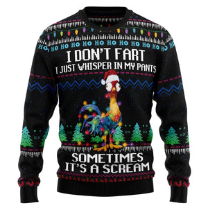 It‘s Scream Chicken Ugly Christmas Sweater