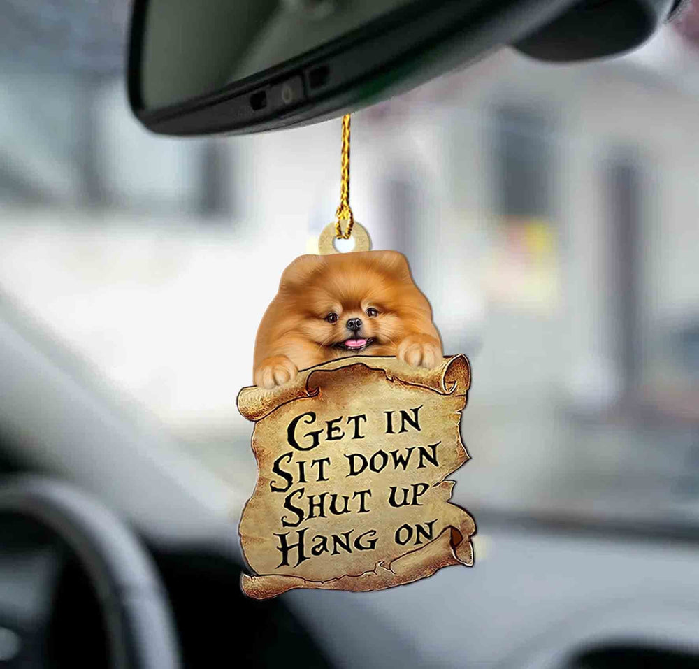 Pomeranian Get In Two Sided Ornament - Gift For Dog Lover