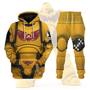 Warhammer  Space Marines Imperial Fists - Fandom Hoodie Sweatshirt Sweatpants