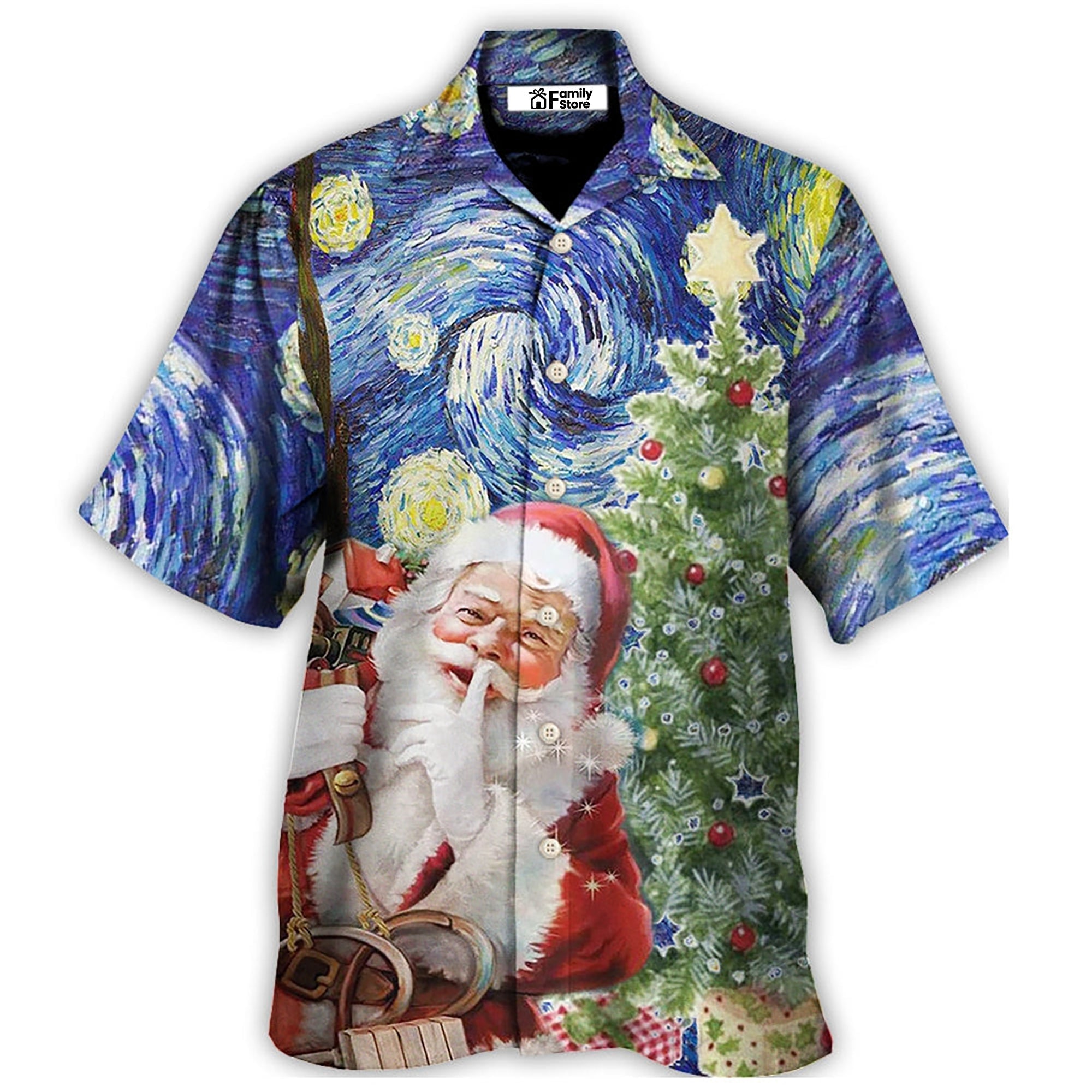 Christmas Shhhhh! It's Secret - Gift For Men And Women - Hawaiian Shirt