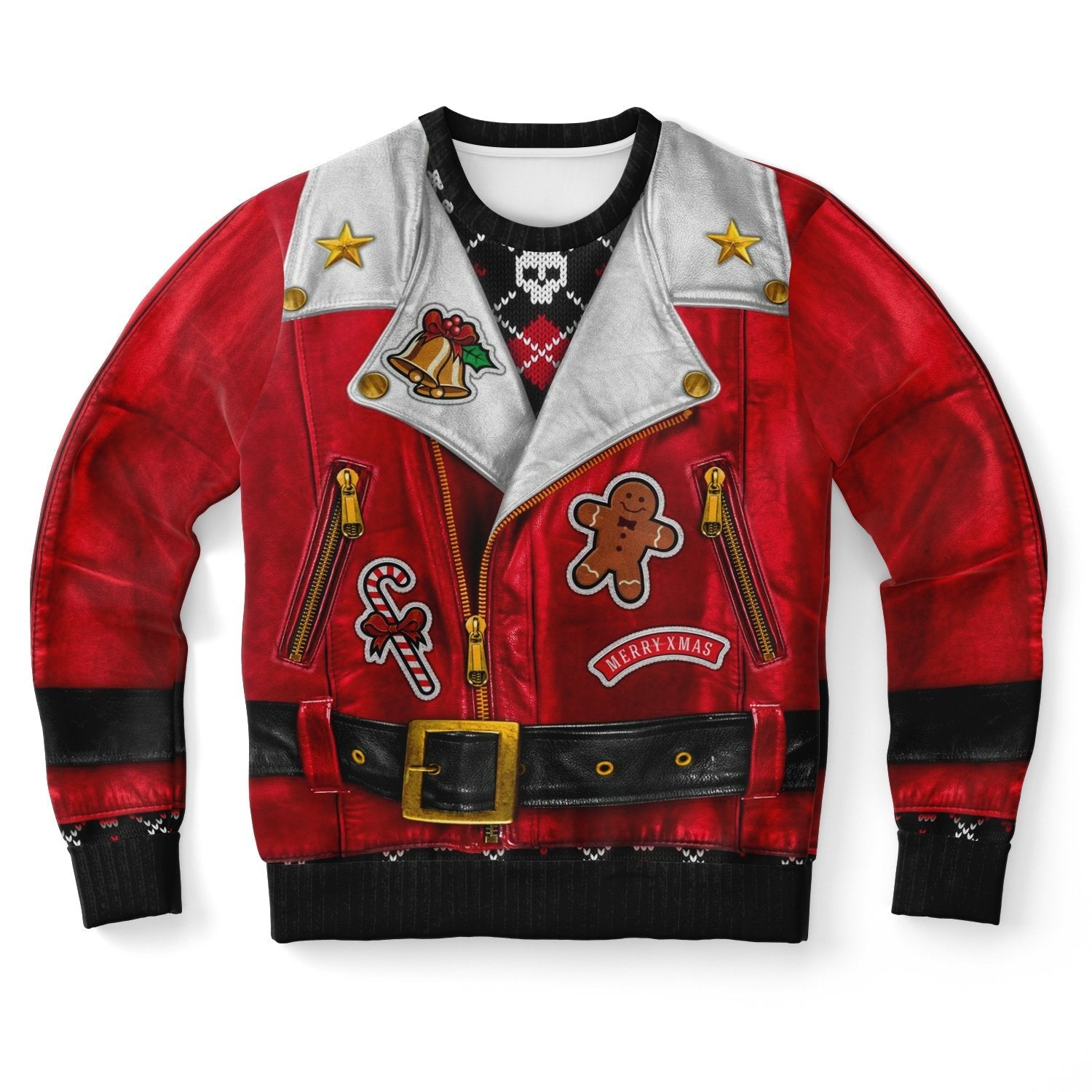 Sons Of Santa Motorcycle Club Ugly Christmas Sweater