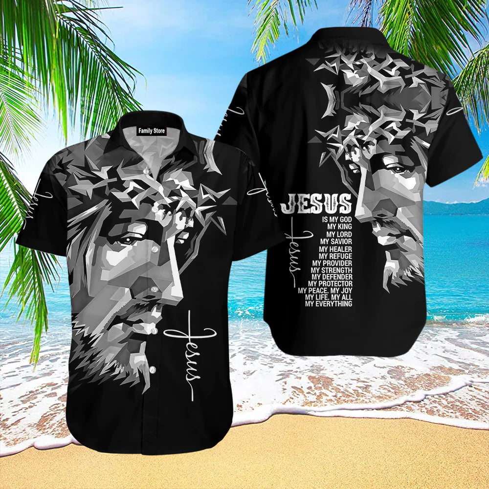 Jesus Easter Aloha Hawaiian Shirts For Men and Women