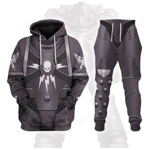 Warhammer Pre-Heresy Black Templars In Mark IV Maximus Power Armor - Fandom Hoodie Sweatshirt Sweatpants WHHS190 HSQT4176