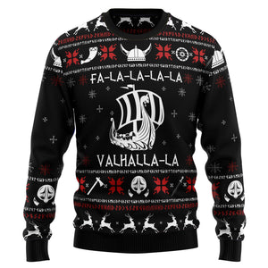 Valhalla Viking Ugly Christmas Sweater