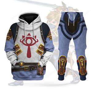 Sheikah Stealth Attire Hoodie Sweatshirt Sweatpants ZDHS17