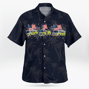 Pennsylvania Fort Washington Fire Company 4Th Of July - Hawaiian Shirt