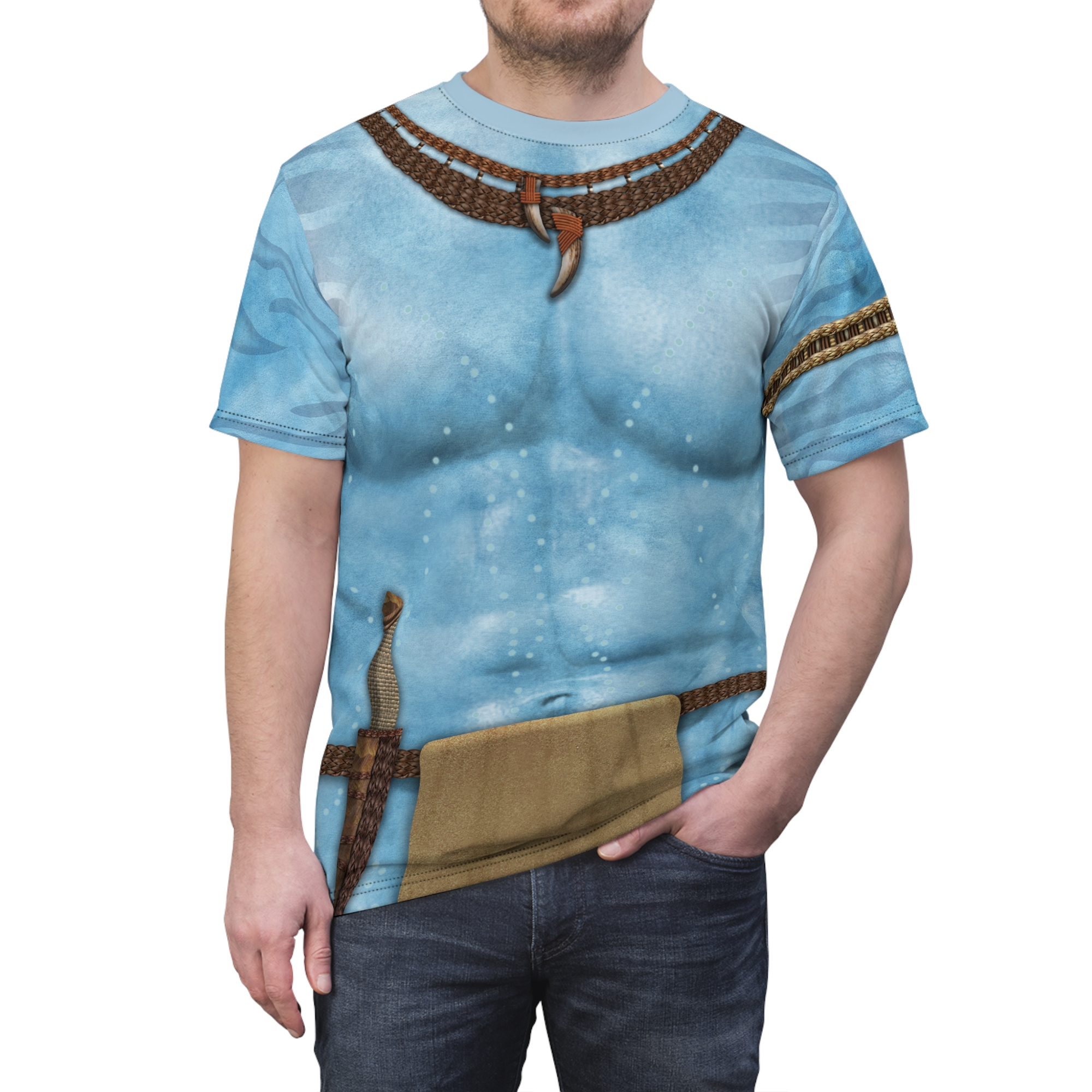 Lo'ak Avatar 2 The Way of Water Costume Cosplay - 3D Tshirt