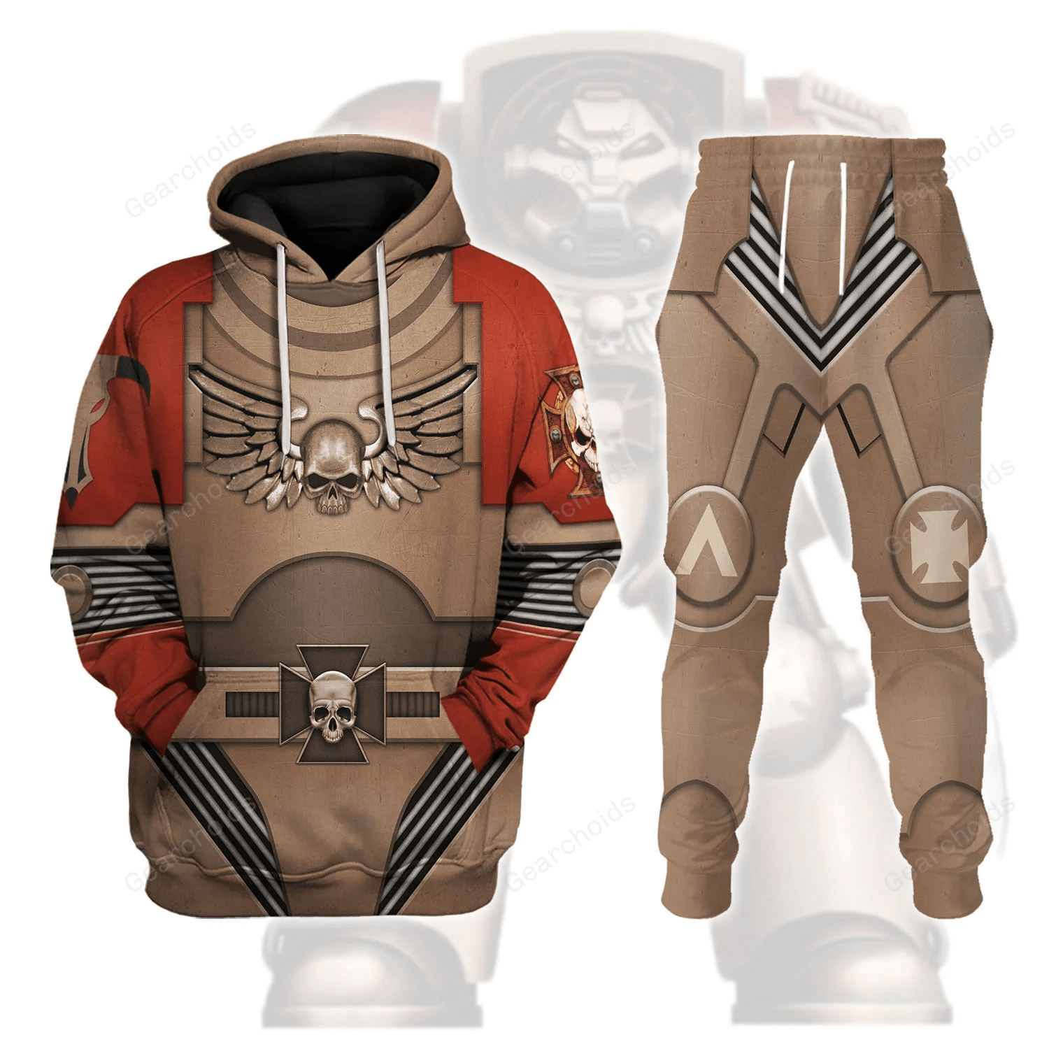 Warhammer Terminator Armor Minotaur - Fandom Hoodie Sweatshirt Sweatpants WHHS137 HSQT4132