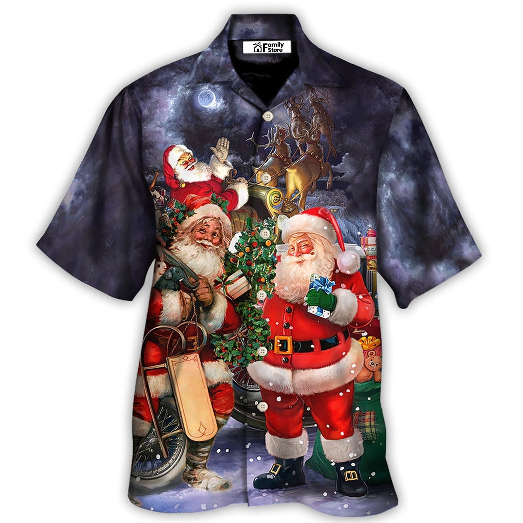 Christmas Light In The Dark - Gift For Men And Women - Hawaiian Shirt