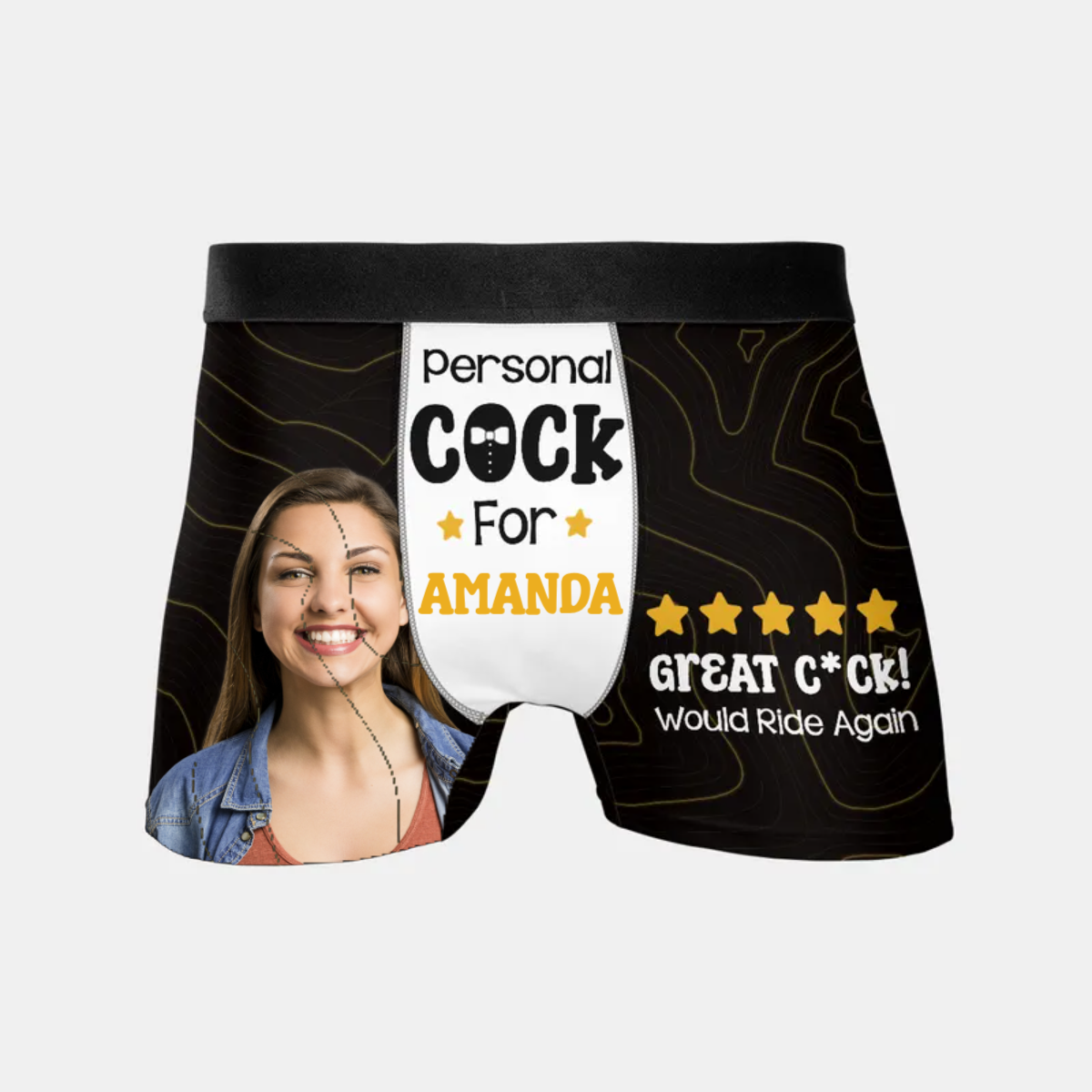 Custom Photo Great Cook Would Ride Again - Gift For Husband, Boyfriend - Personalized Men's Boxer Briefs