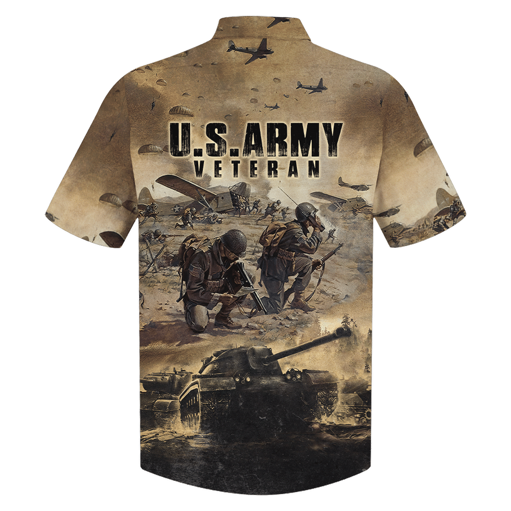 US Army Veteran - Hawaiian Shirt