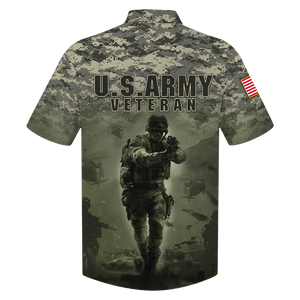 Us Amry Brave Soldier - Hawaiian Shirt