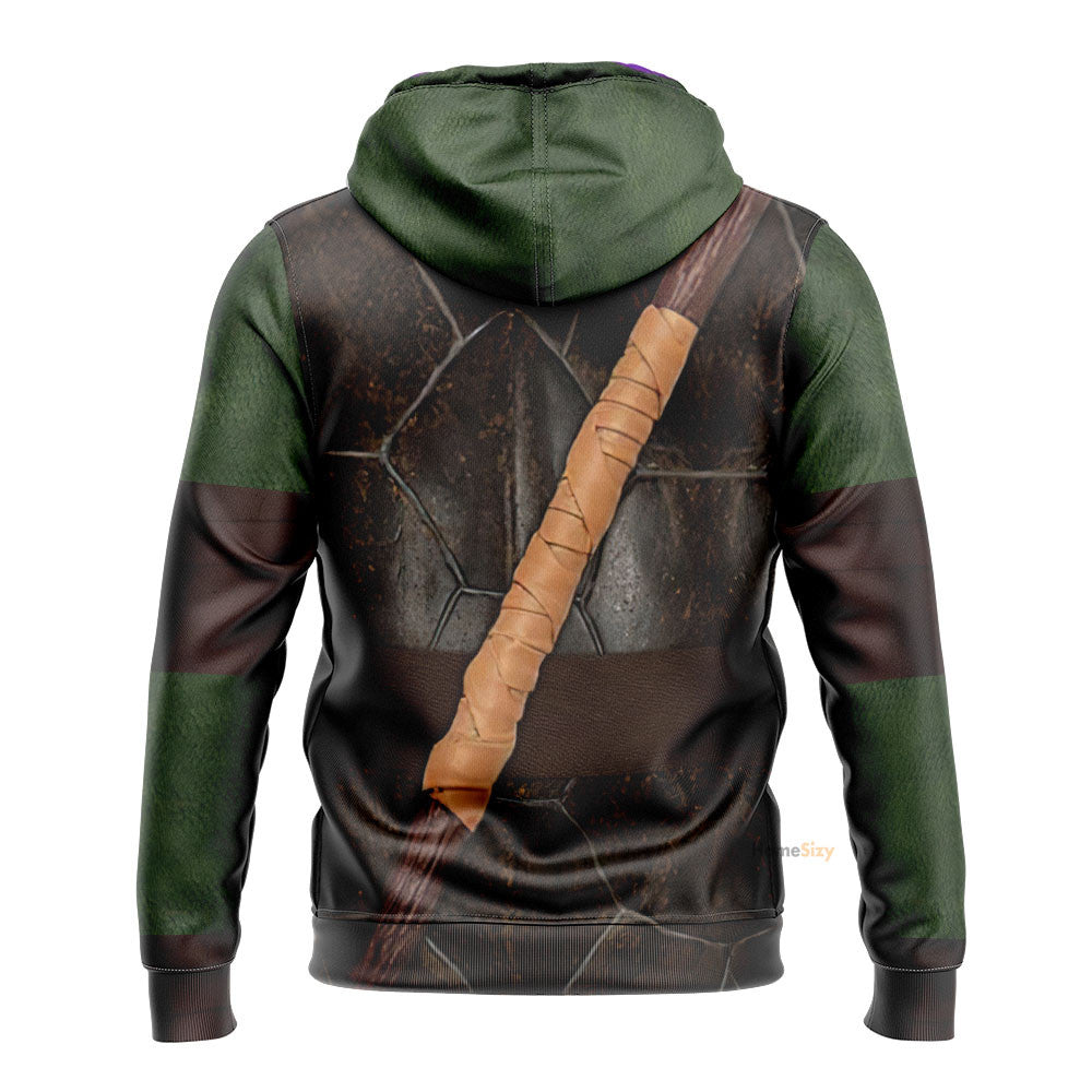 Donatello TMNT Don Donnie Costume Cosplay - Hoodie