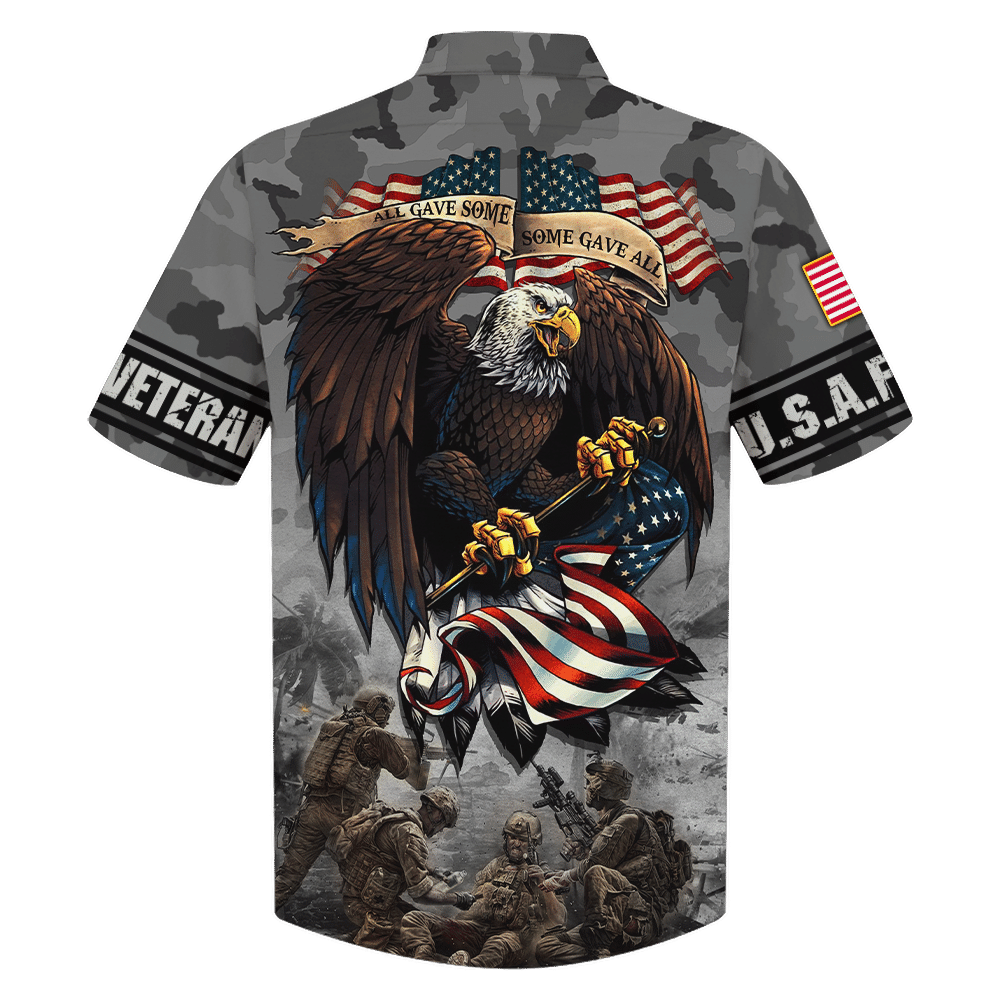 Air Force Eagle All Gave Some Gray - Hawaiian Shirt