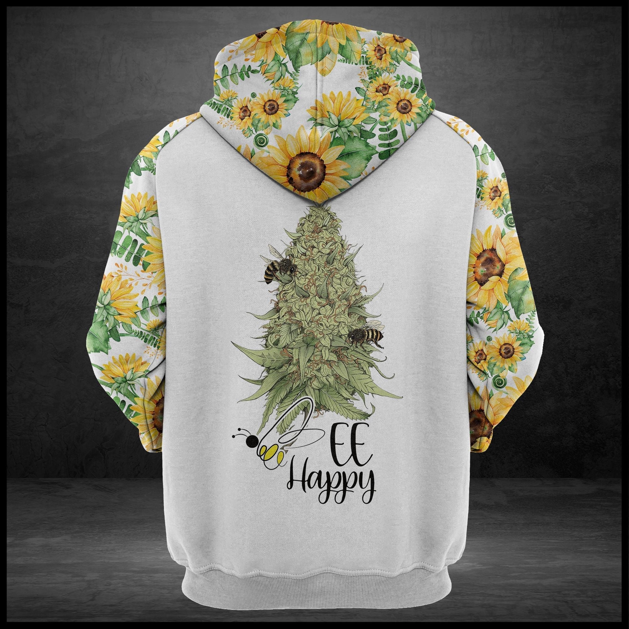 Bee Happy Sunflower - Hoodie