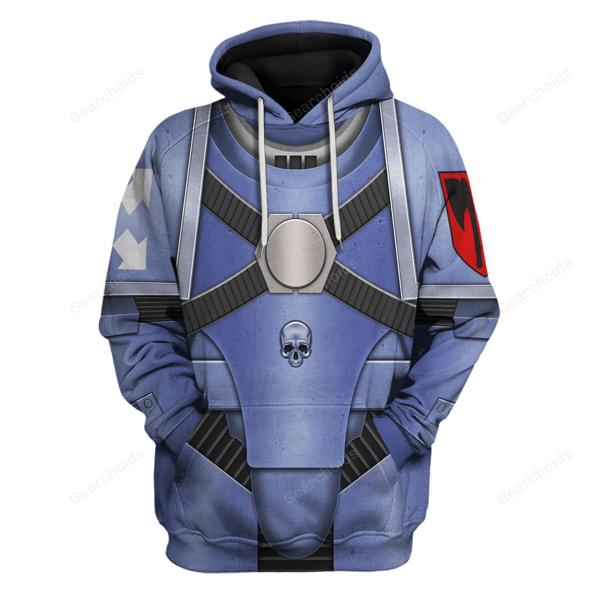 Warhammer Pre-Heresy Space Wolves In Mark IV Maximus Power Armor - Fandom Hoodie Sweatshirt Sweatpants WHHS187 HSQT4173