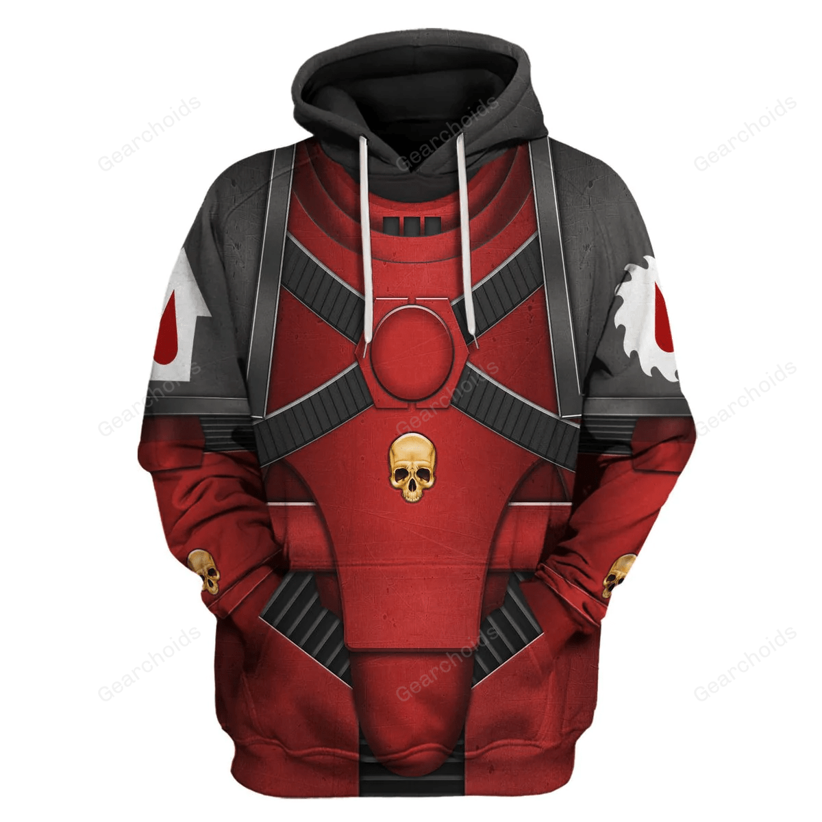 Warhammer Pre-Heresy Flesh Tearers in Mark IV Maximus - Fandom Hoodie Sweatshirt Sweatpants WHHS189 HSQT4175