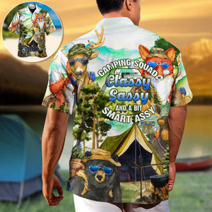 Camping Squad Classy Sassy And A Bit Smart Assy - Hawaiian Shirt