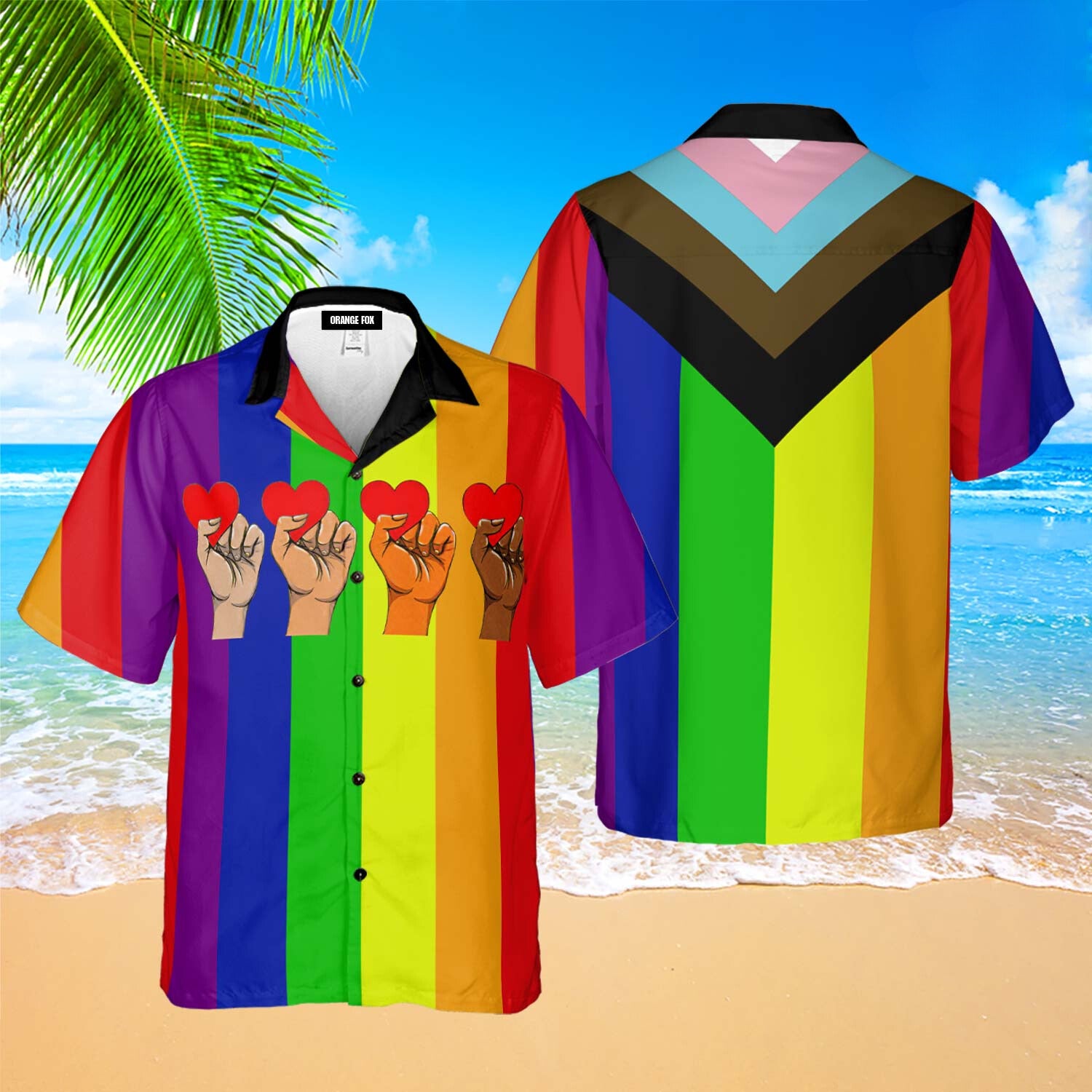 Amazing LGBT Hawaiian Shirt For Men & Women