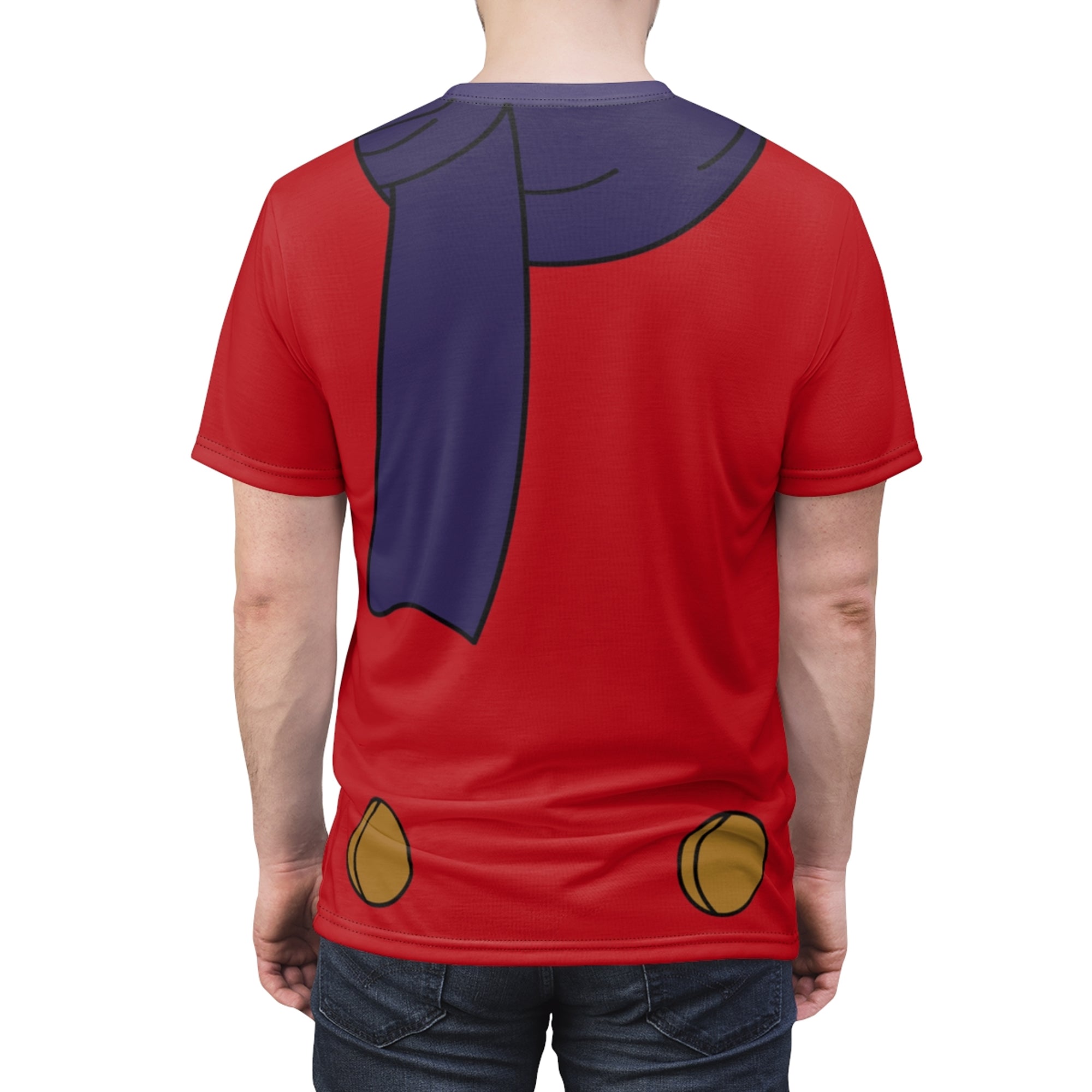 The Coachman Pinocchio Costume Cosplay T-shirt For Men